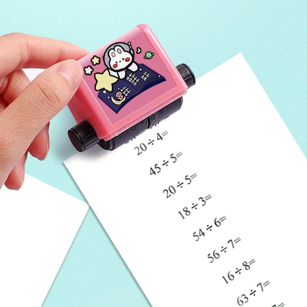 Roller Digital Teaching Stamp for Kids | Refillable Ink | Creative Learning Tool