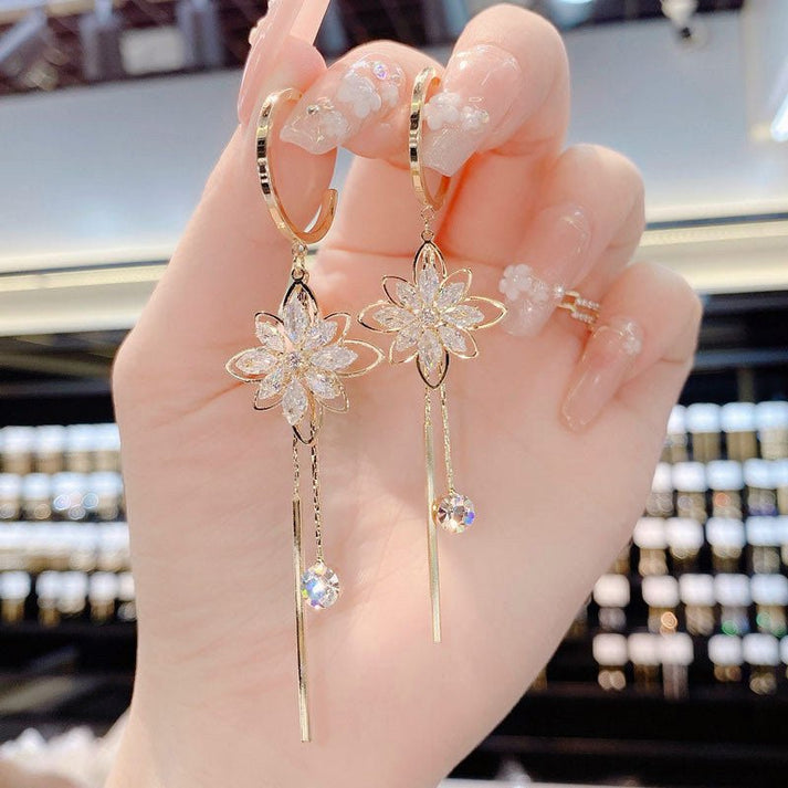 Stylish Flower Earrings Women's